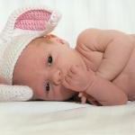 Bunny Rabbit Infant Hat Or American Girl-type Doll..