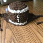 Infant Football Hat (size 0-3 Months, 3-6 Months,..