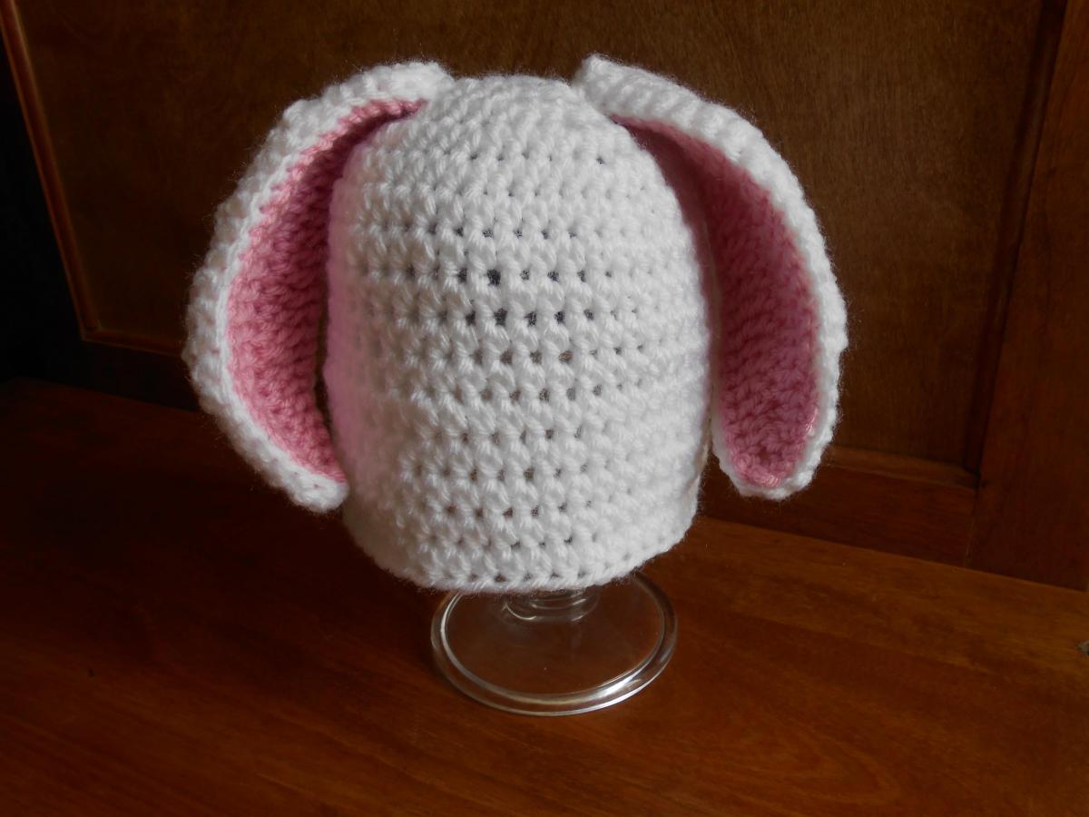 Bunny Rabbit Infant Hat Or American Girl-type Doll Hat (size 0-3 Months, 3-6 Months, Or 6-12 Months)